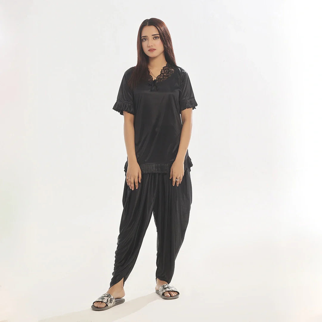 Sajiero Patiala Silk Pajama Suit