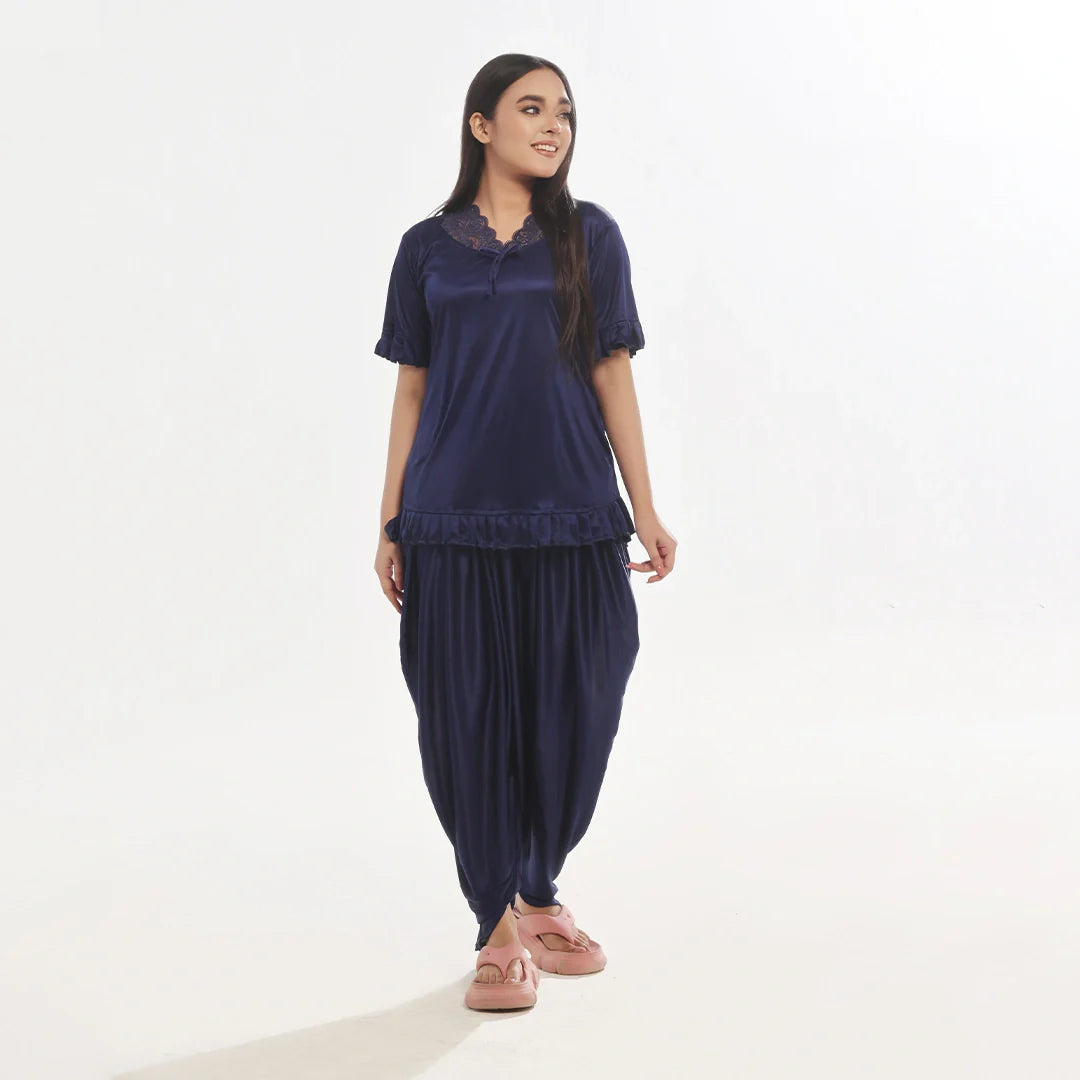 Sajiero Patiala Silk Pajama Suit