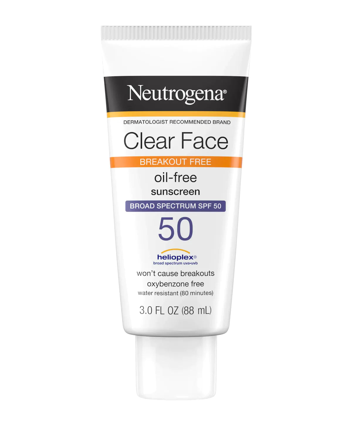 NEUTROGENA Oil Free Sunscreen Broad Spectrum SPF 50 88ml