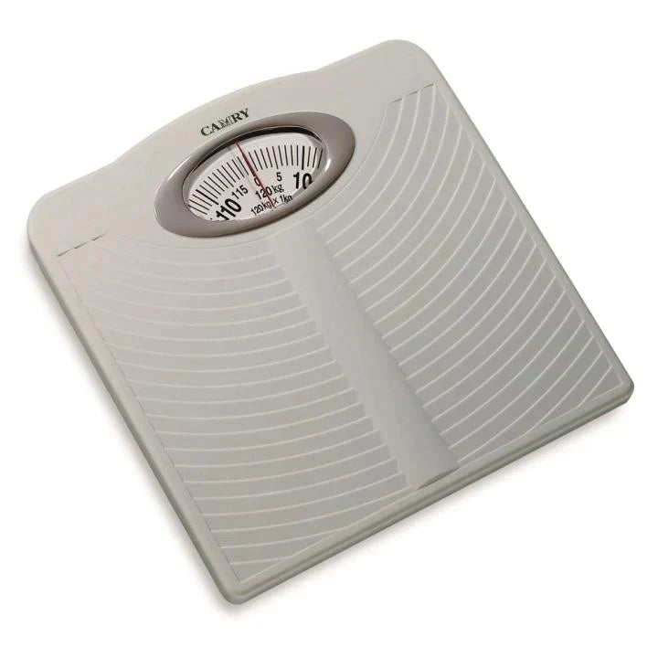 Camry Weight Scale Analog Body Weight Machine MultiColor Plastic Body white 