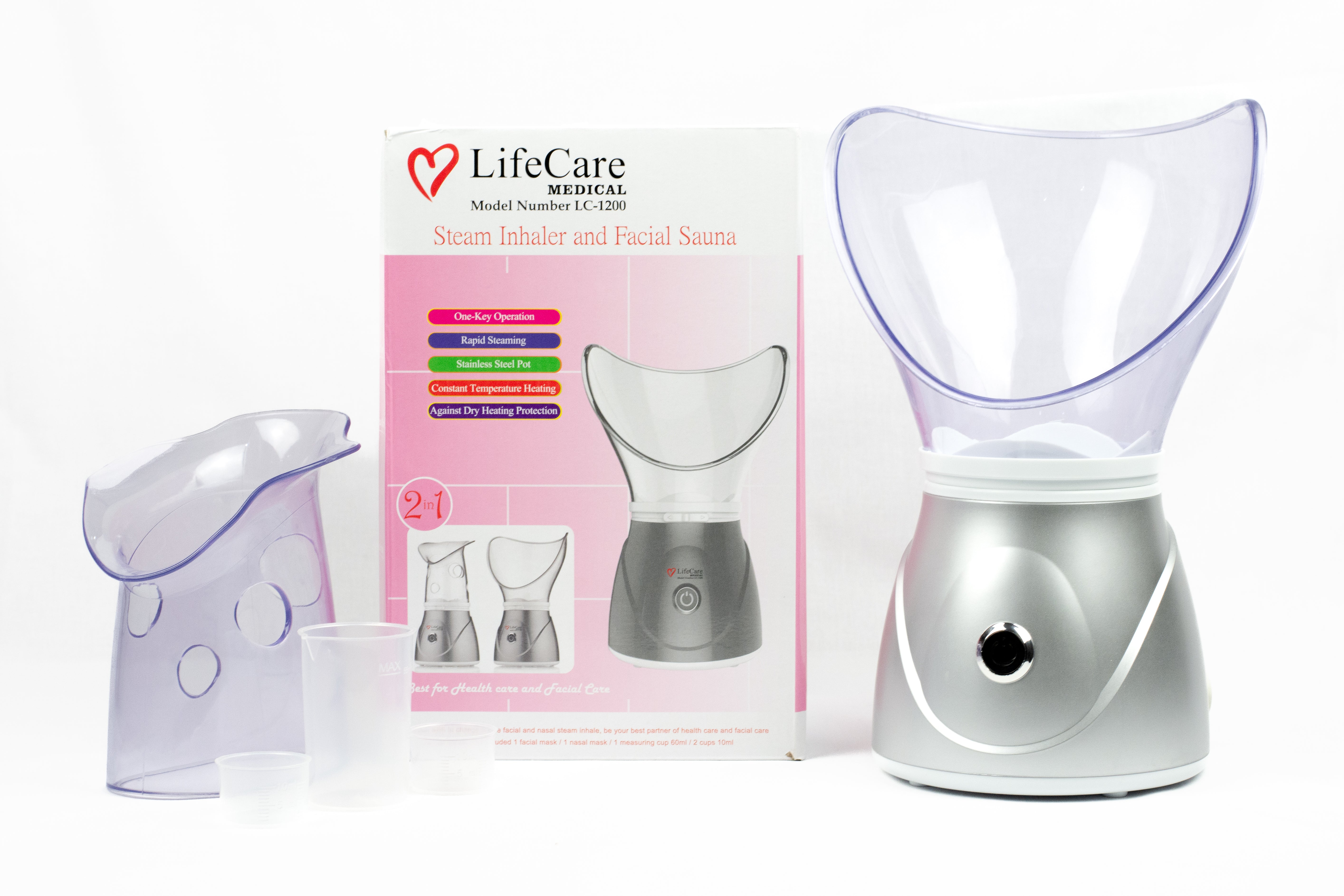 LifeCare Portable Steam Inhaler and Facial Sauna 2 in 1 Steamer best steamer price in pakistan