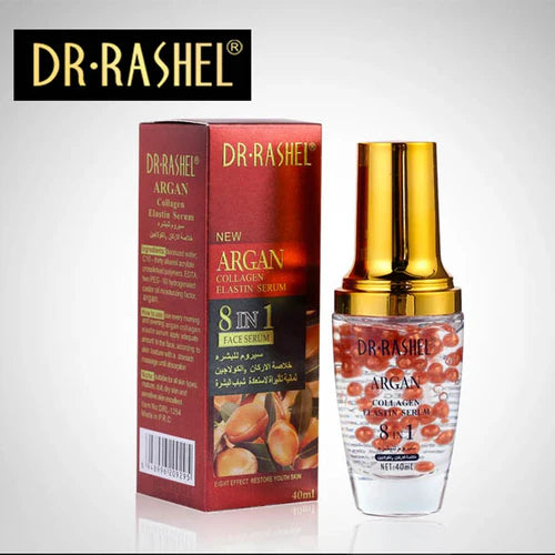 Dr Rashel Argan Collagen Elastin Face Serum, 40ml best quality moisturizers and whitening serum price in Pakistan online