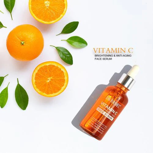 Dr Rashel Vitamin C Face Serum, 50ml best quality face oil for smoothie skin, anti  Aging serum price in Pakistan online