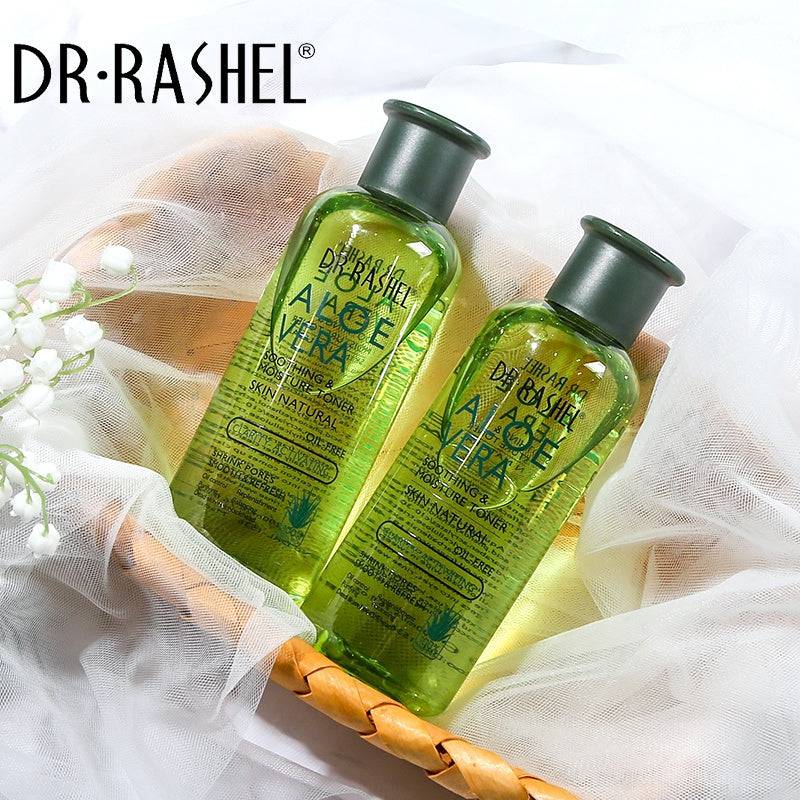 Dr. Rashel Aloe Vera Soothing & Moisture Toner Skin Natural Oil-Free Clarity-Activating - 200ml