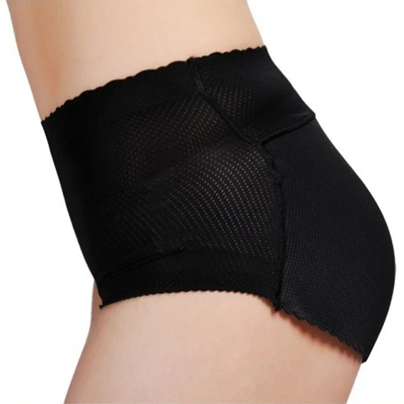 Sajiero Mid Waist Rib Padded Panty Style Butt Lifter Hip Enhancer 5009 best quality hip enhancer underwear for women and ladies price in pakistan onine