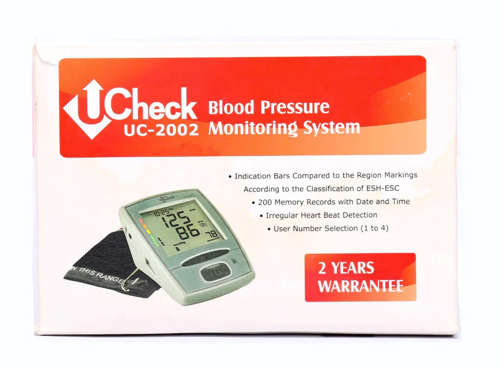 Ucheck Blood Pressure Monitor Upper Arm  portable bp operator best  bp operator