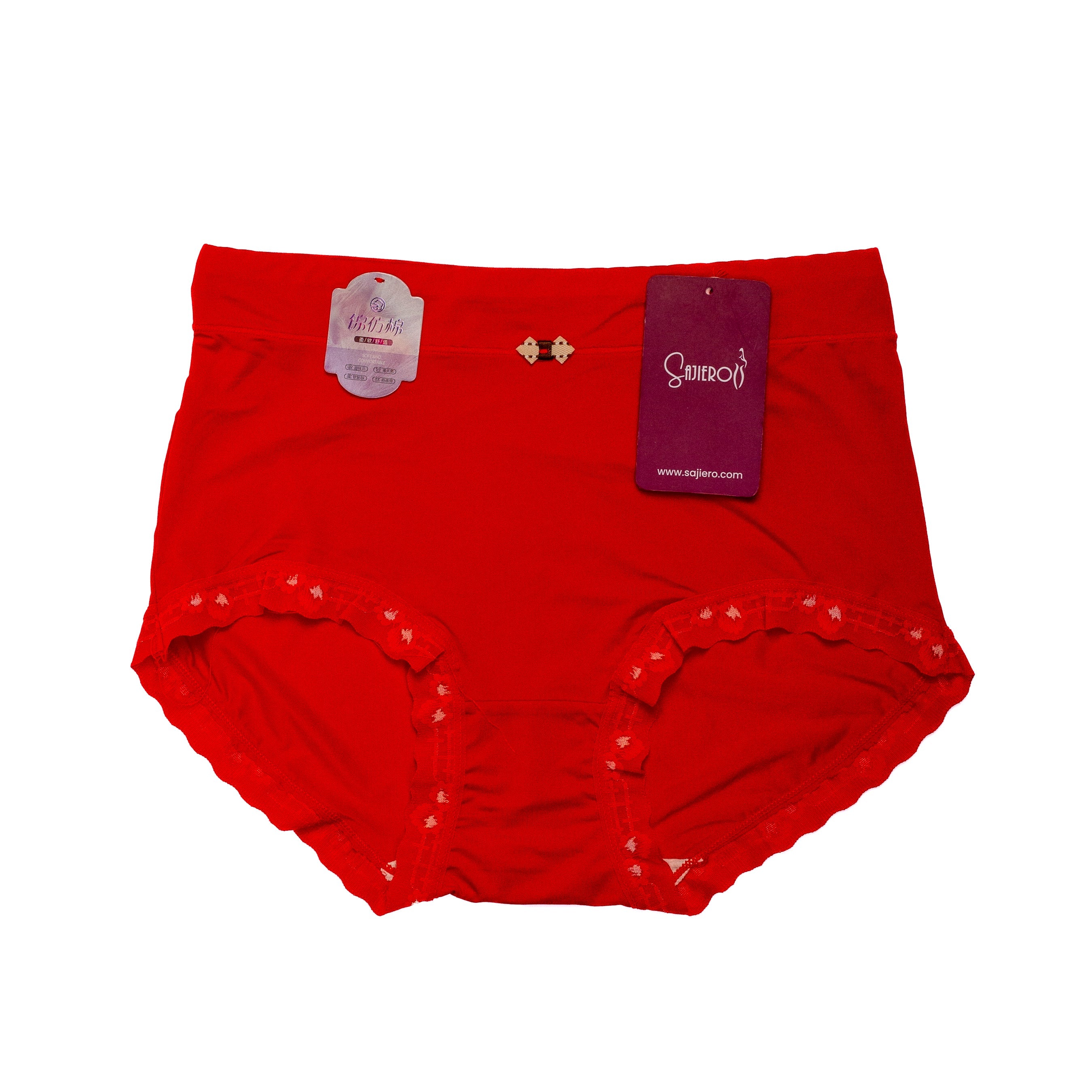 Sajiero VVC Plain Brief Cotton Panty