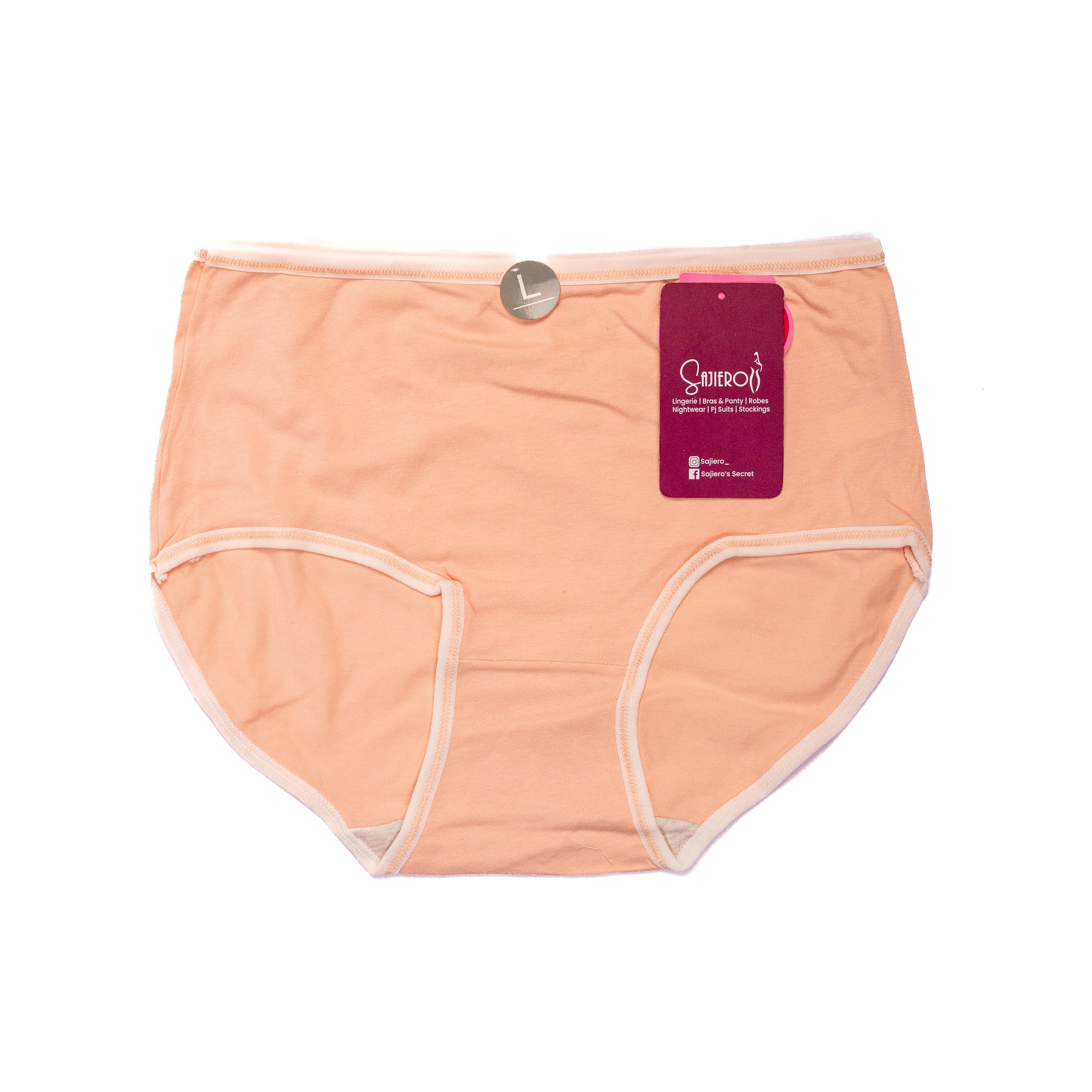 Sajiero KVC Plain Cotton Panty good quality stretchable panties for women and ladies price in pakistan onlinne