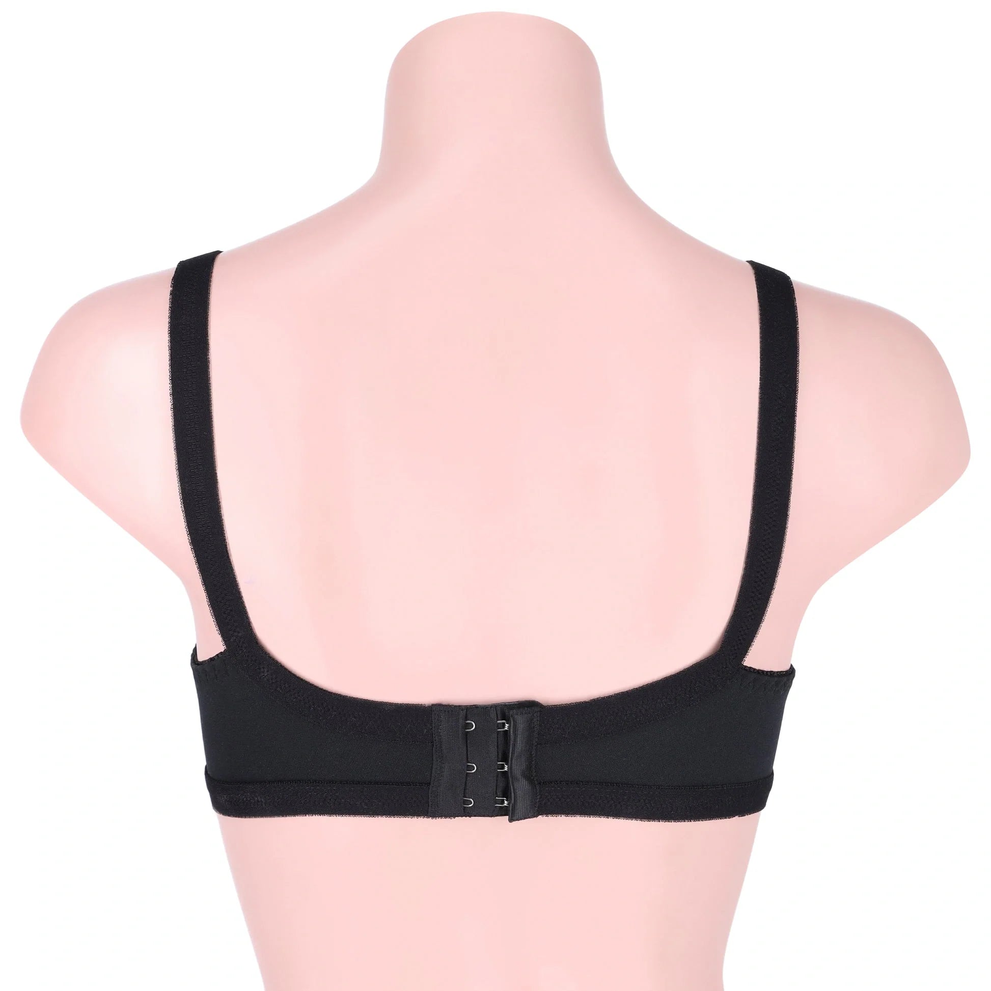 Sajiero Cross Net Casual Non Padded Wireless Bra