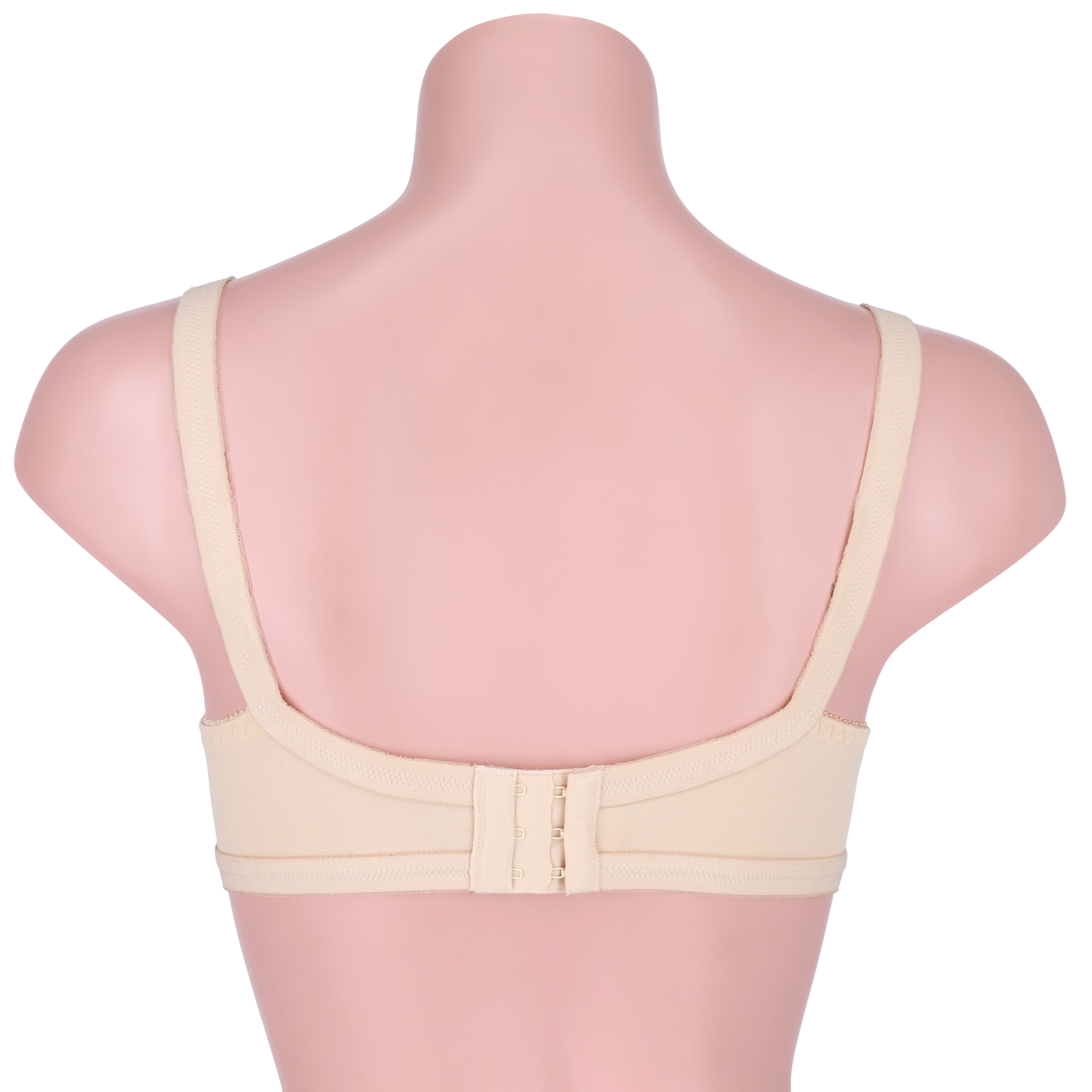 Sajiero Cross Net Casual Non Padded Wireless Bra