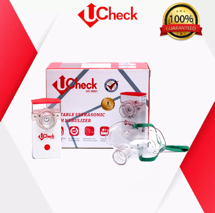 Ucheck portable ultrasonic mesh nebulizer Success upper respiratory condition