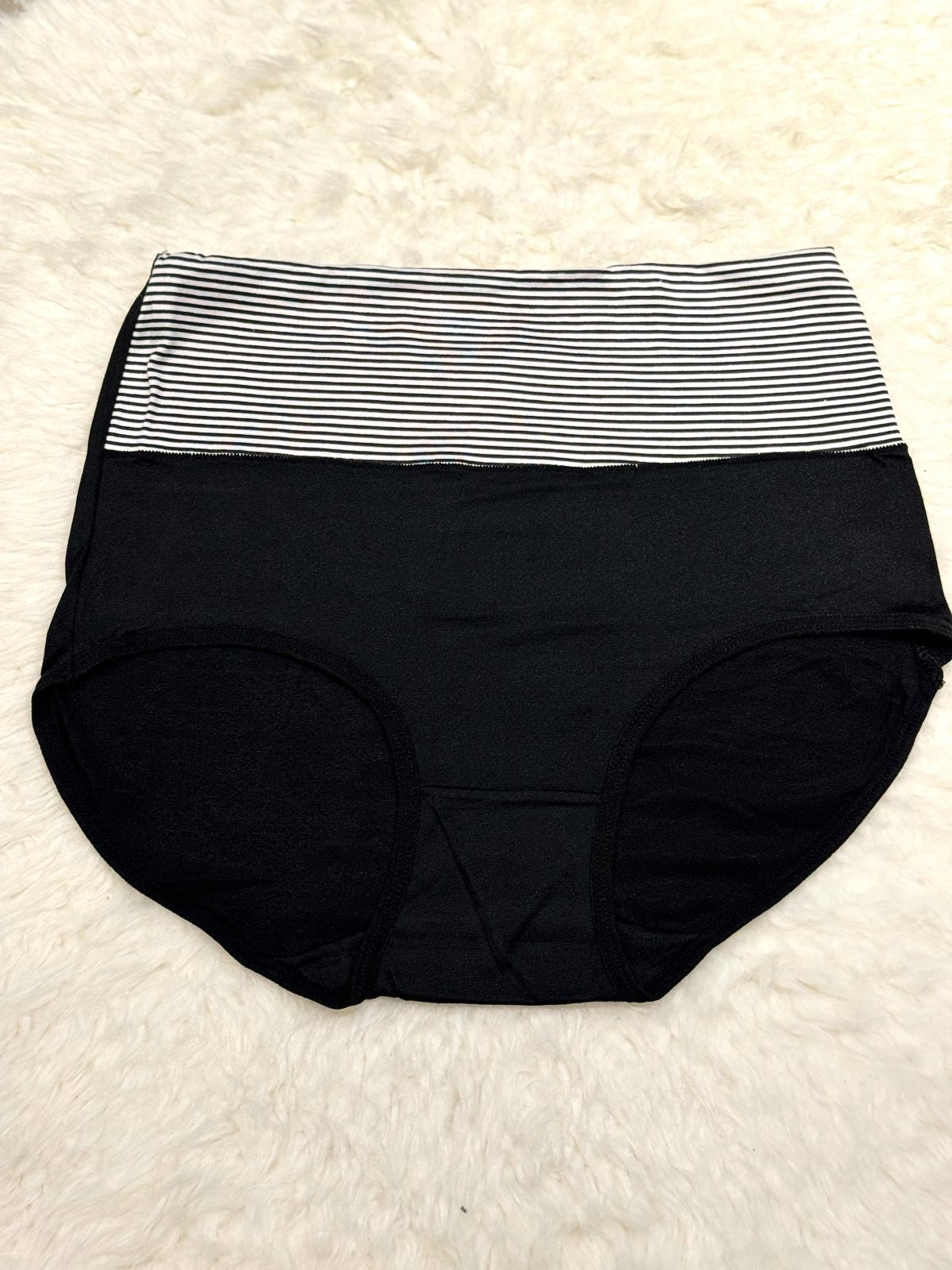 Sajiero Wasit Rib Brief Cotton Panty