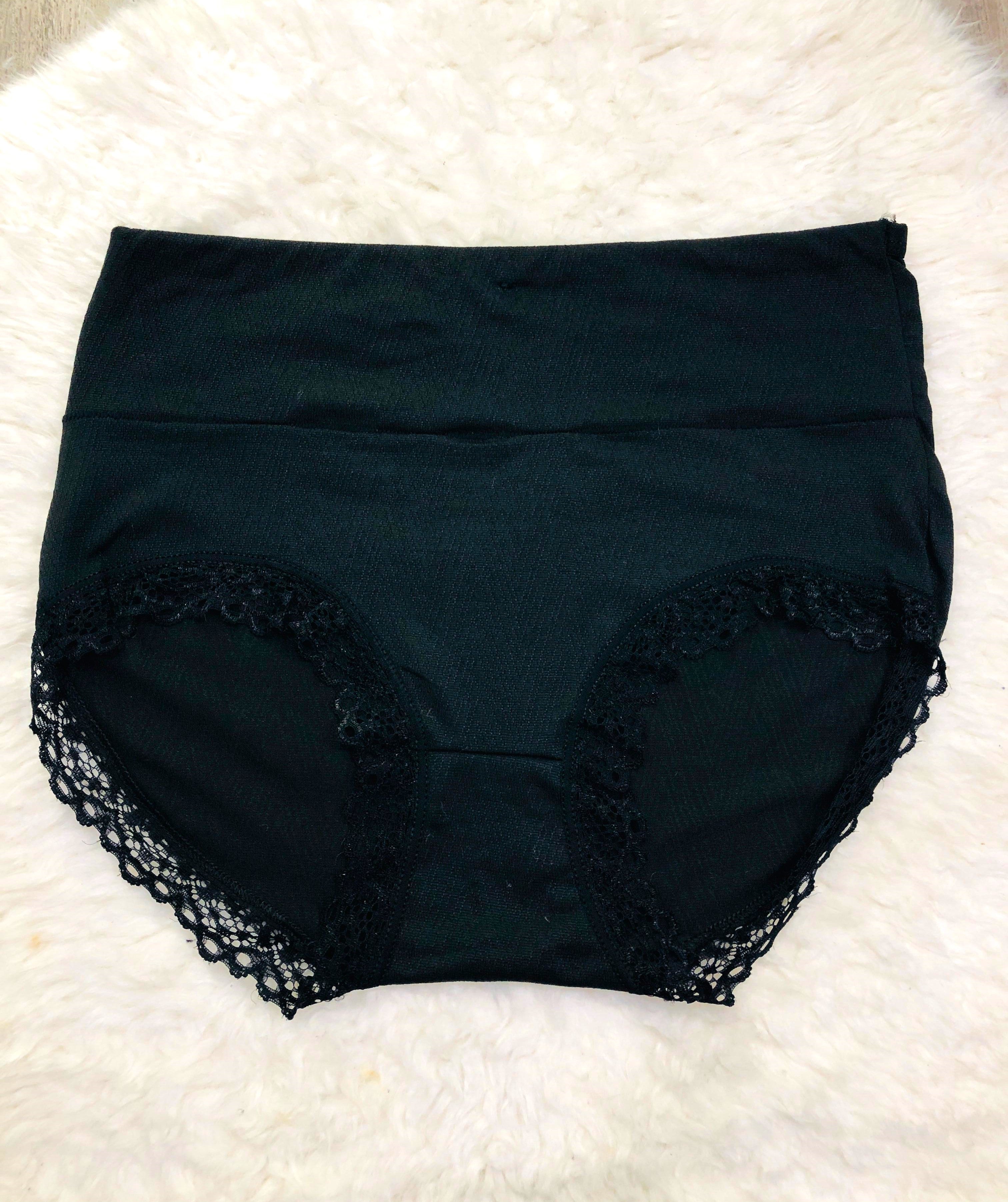 Sajiero POV Plain lacy Cotton Panty best quality leak proof panties for ladies price in pakistan online