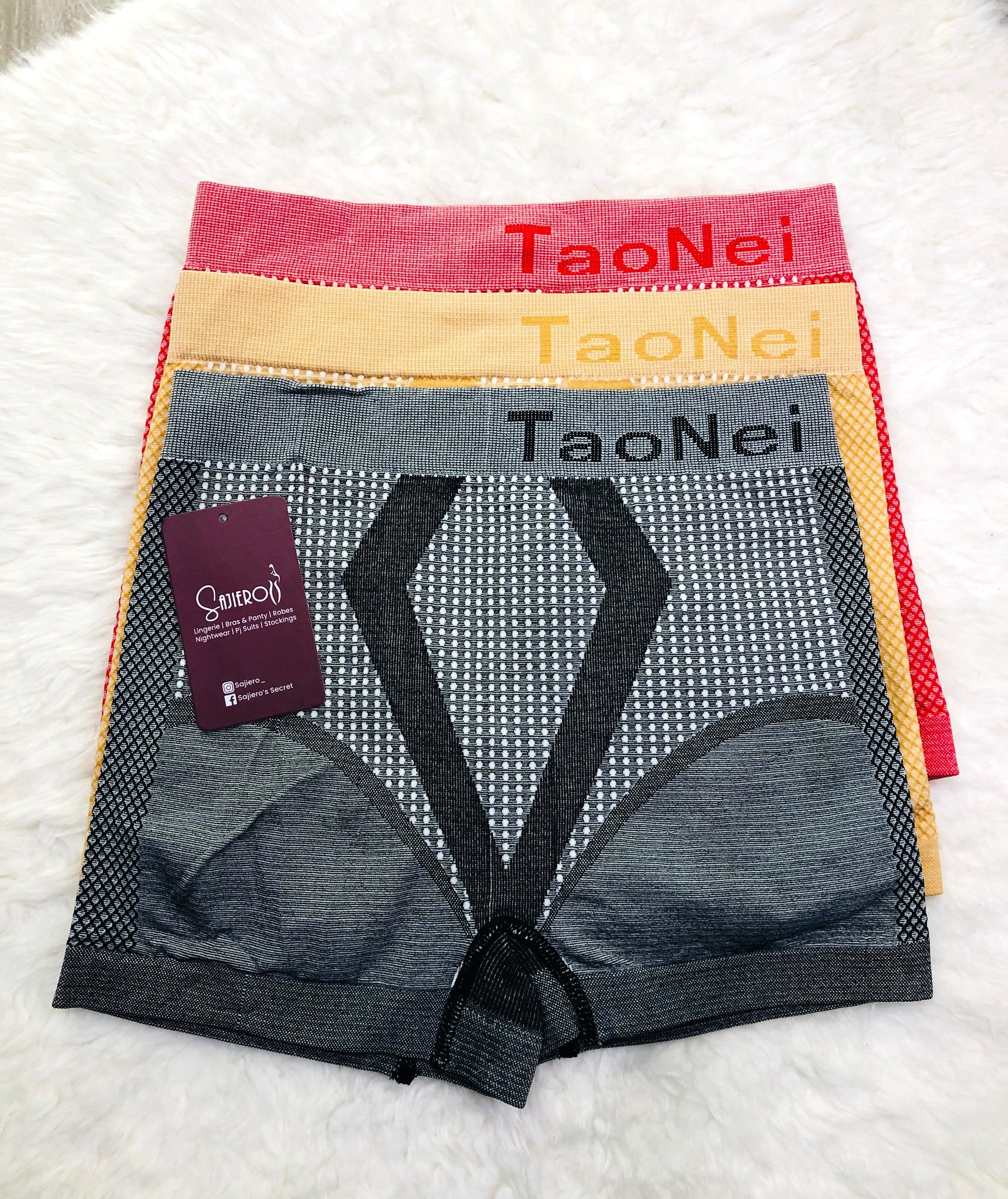 Sajiero TEI Cotton Boxer Panty best quality thigh underwear for ladies price in pakistan