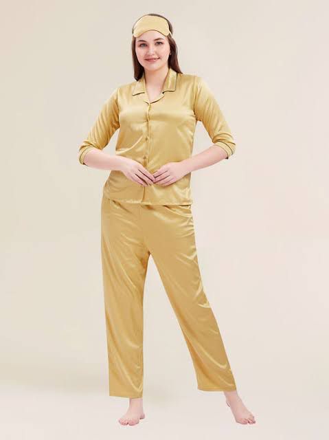 Elegant Nightwear with Scrunchie