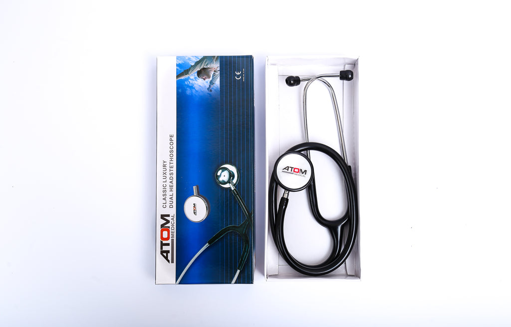 Atom Medical Professional Original Double Dual Head Stethoscope