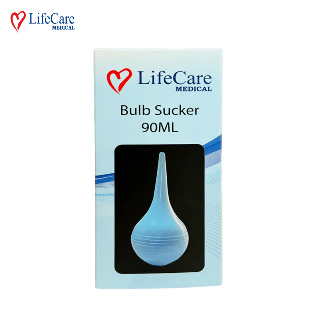 LifeCare Comfort Soft Sterile Ear Bulb Rubber Hand Squeeze Baby Bulb Suction Sucker 90ml A pump for kids nose price in pakistan