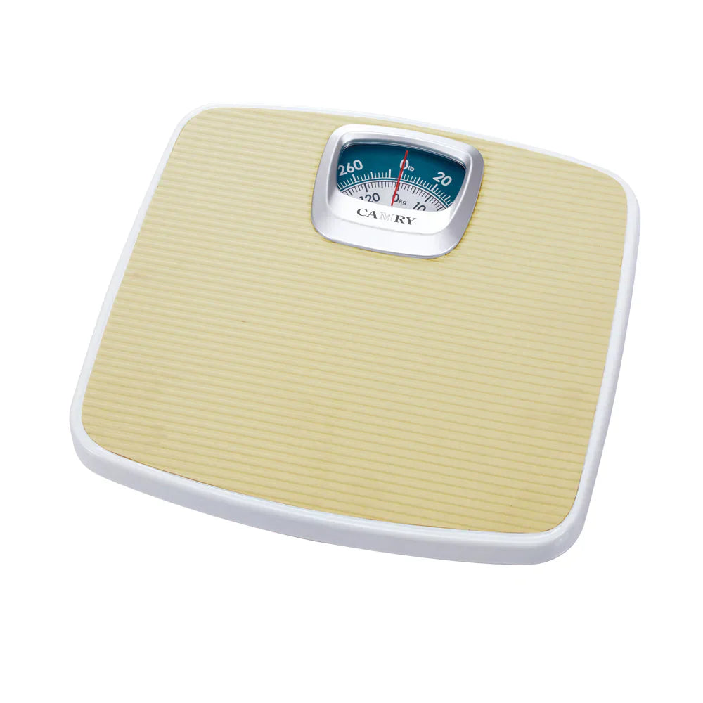 Camry Weight Scale Analog Body Weight Machine MultiColor creamy color