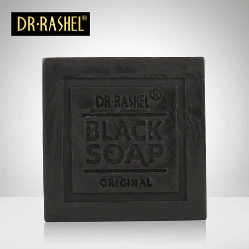 CHARCOAL BLACK SOAP, 100g best quality dr rashel whitening, anti acne and moisturizers control skin price in pakistan online