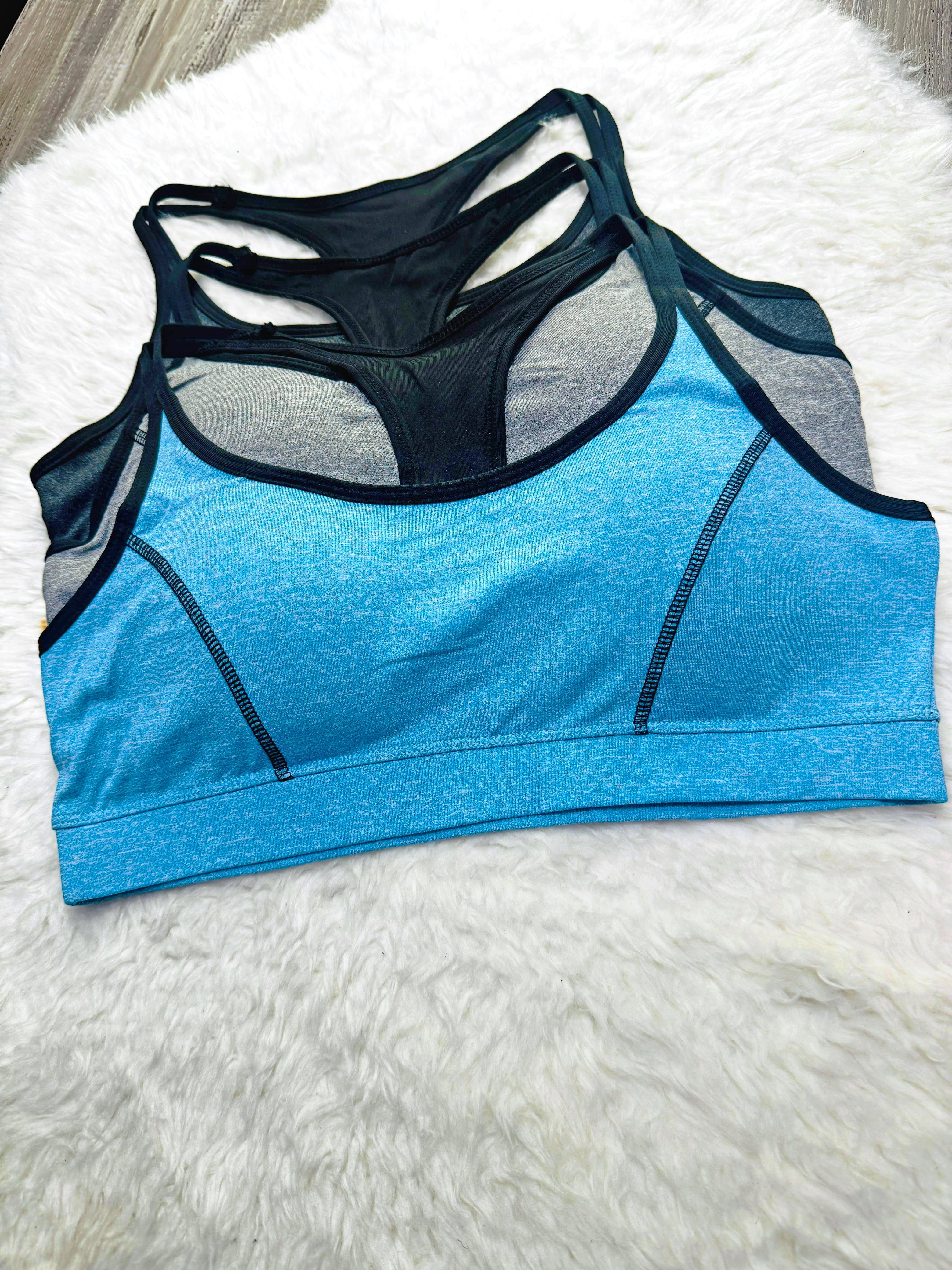 Sajiero Crop Pushup Sports Bra a premium quality sportwear br a for gym price in Pakistan