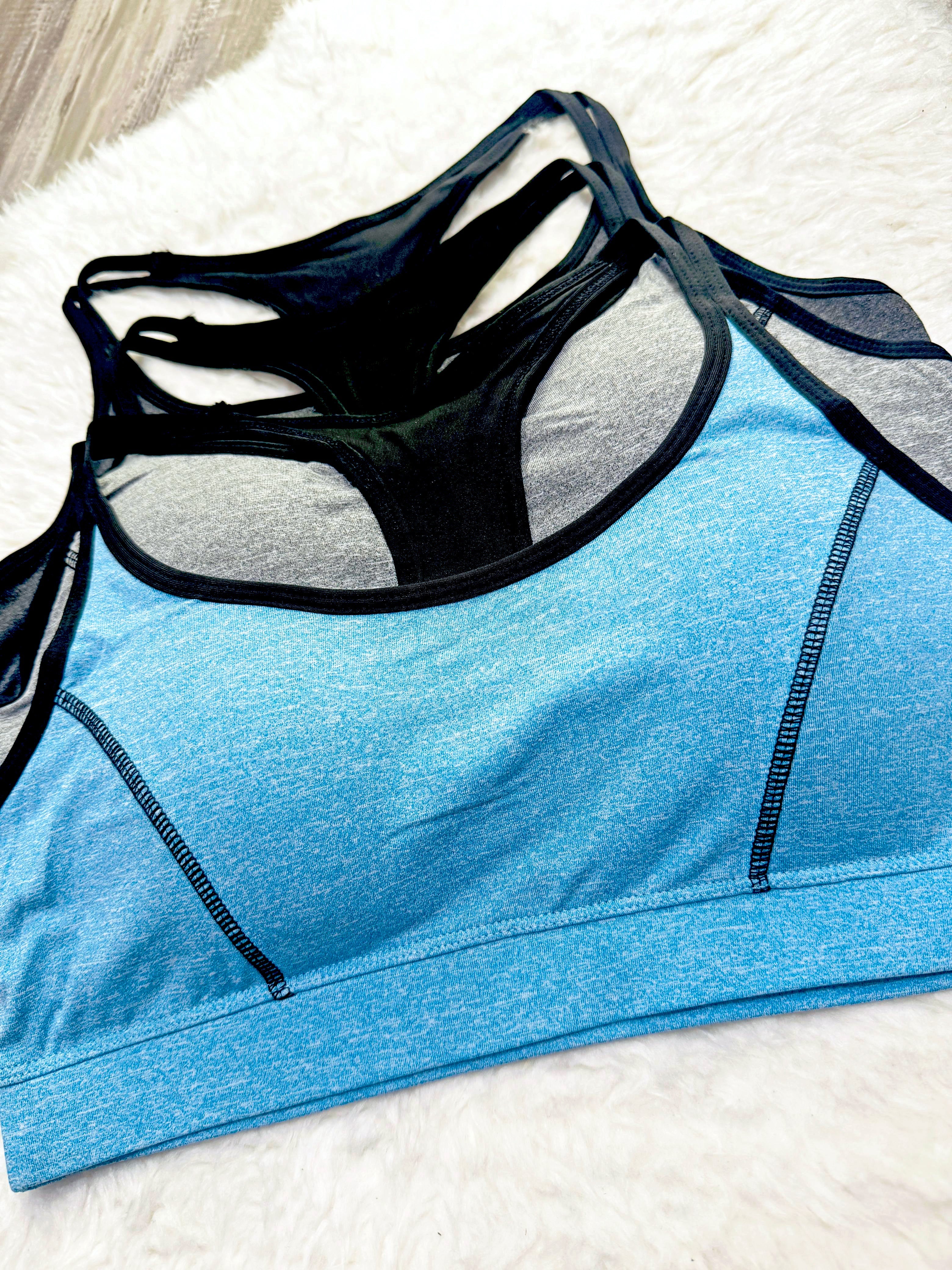 Sajiero Crop Pushup Sports Bra a premium quality sportwear br a for gym price in Pakistan 