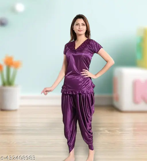 Sajiero Patiala Silk Pajama Suit