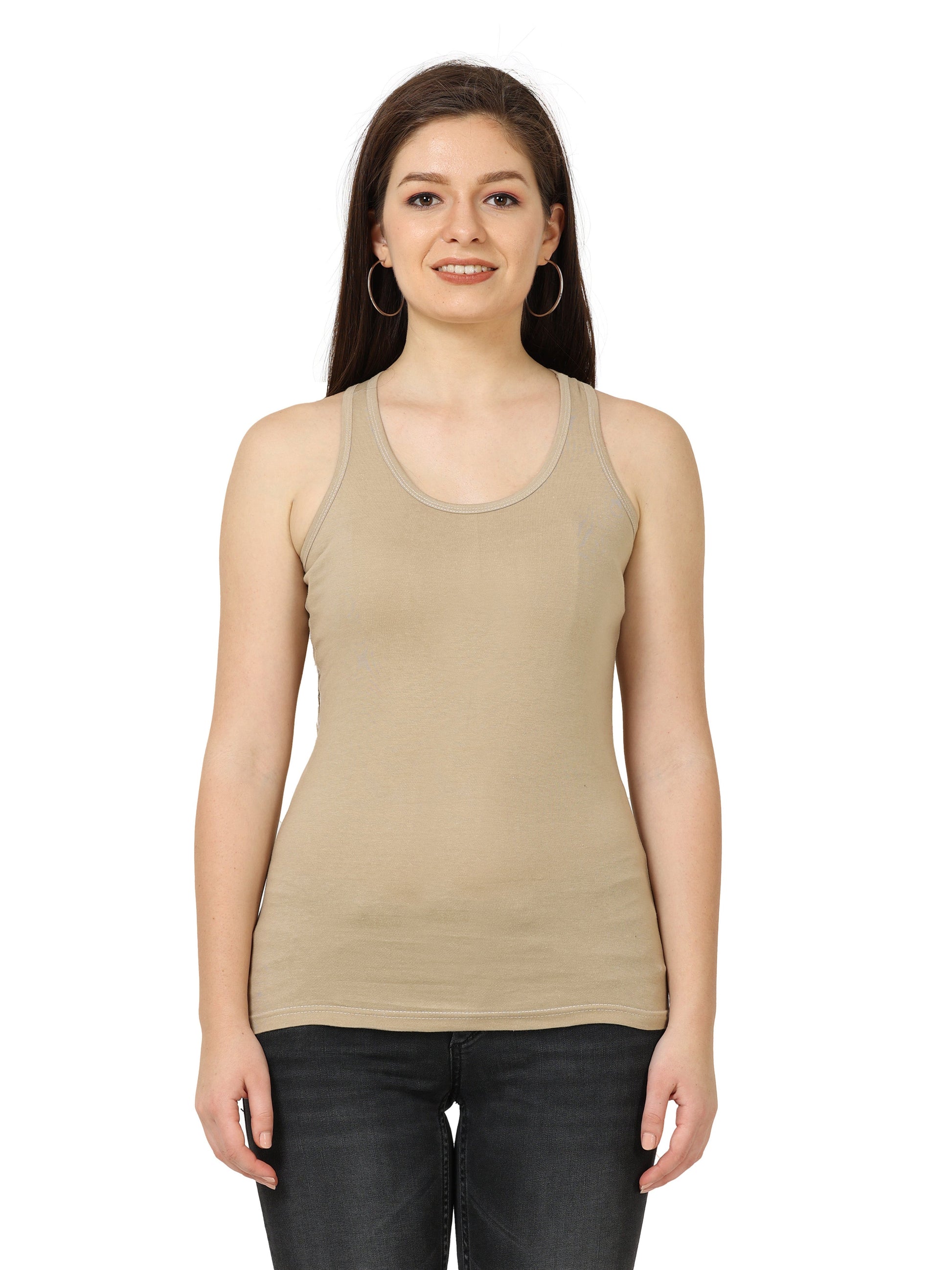 Sajiero Basic Sleeveless Undershirt