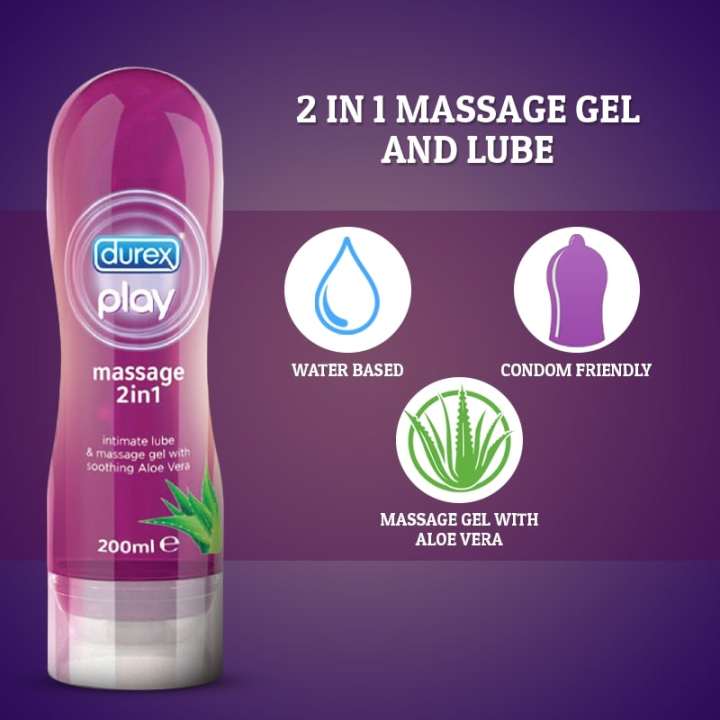 Durex Play 2 in 1 Soothing Aleo Gel 200 ml Lube best quality sex massage gel  best price in pakistan online 