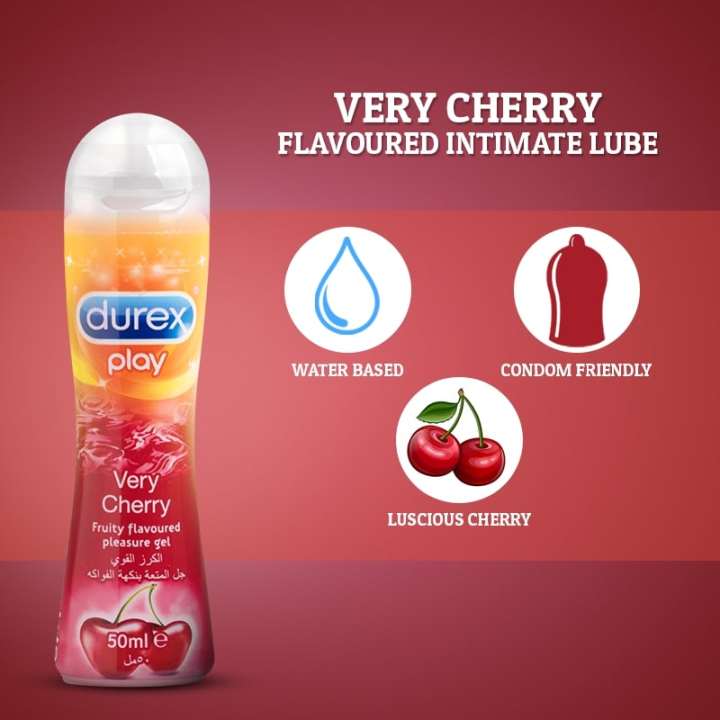 Durex Very Cherry Lube 50 ml best quality durex sex gel best price in pakistan online