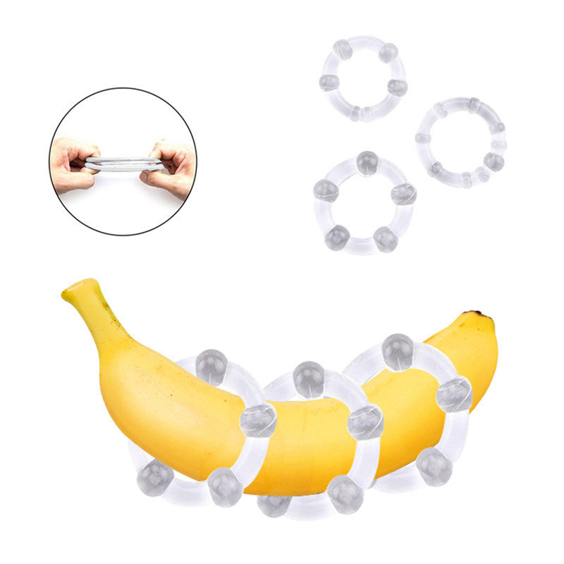 Beaded Silicon Pack of 3 Cock Rings best quality ring for delay orgasm price in pakistan online