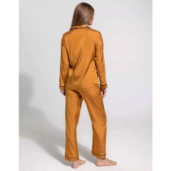 Galaxy Pajama Suit Brown