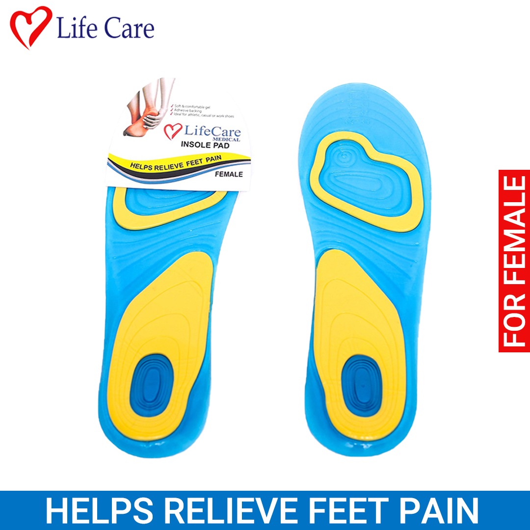 Lifecare Insole Pads Pair For Women Insoles Foot Care