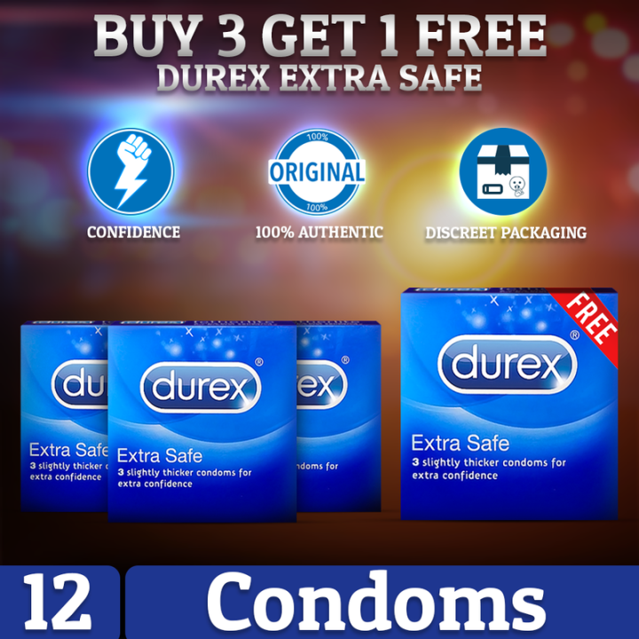 DUREX Extra Safe Buy 3 Get 1 Free